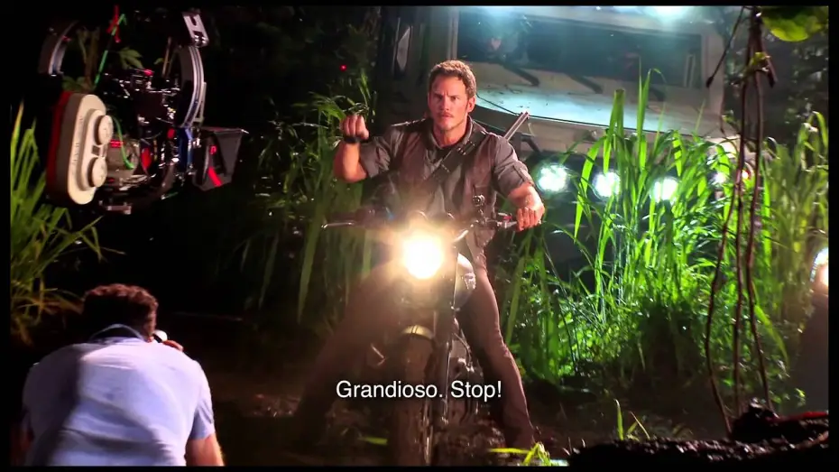Wideo do filmu Jurassic World — Jurassic World - Il Diario Giurassico di Chris Pratt: Motocicletta
