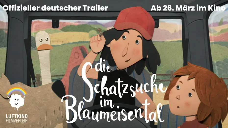 Wideo do filmu Tajemnica śpiewających ptaków — DIE SCHATZSUCHE IM BLAUMEISENTAL | Trailer