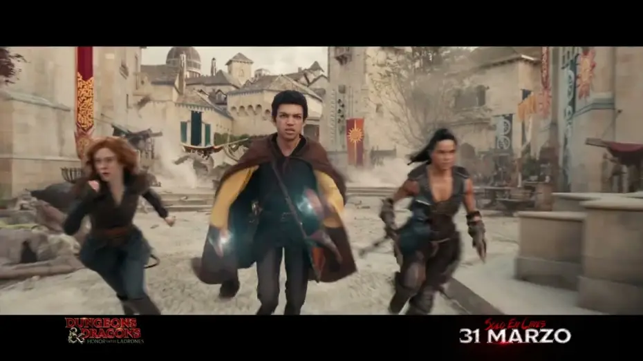 Wideo do filmu Dungeons & Dragons: Złodziejski honor — Spot: Salvar al mundo