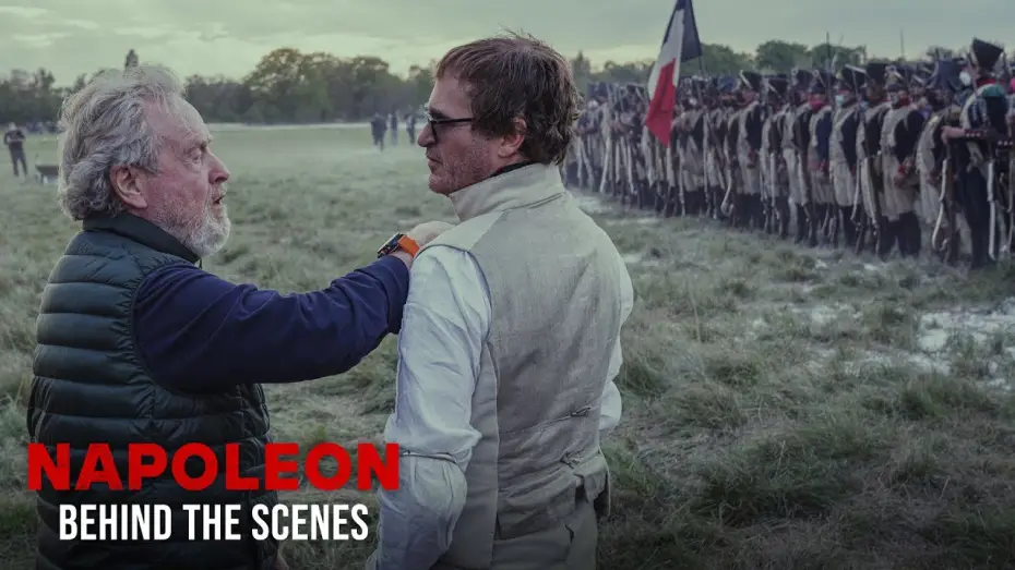 Wideo do filmu Napoleon — Offizielle Vignette "Real Filmmaking"