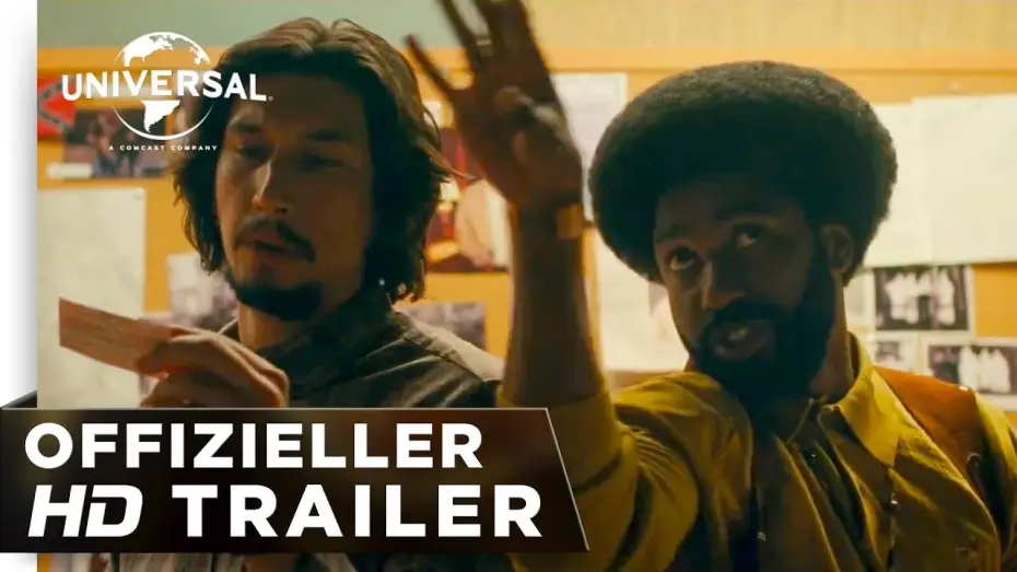 Wideo do filmu Czarne Bractwo. BlacKkKlansman — BlacKkKlansman - Trailer deutsch/german HD