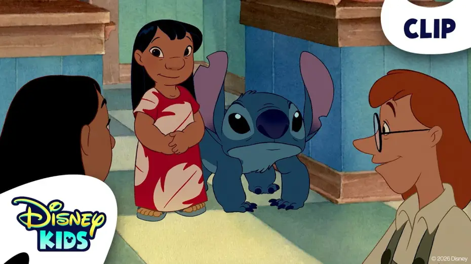 Wideo do filmu Lilo i Stich — Lilo Adopts Stitch