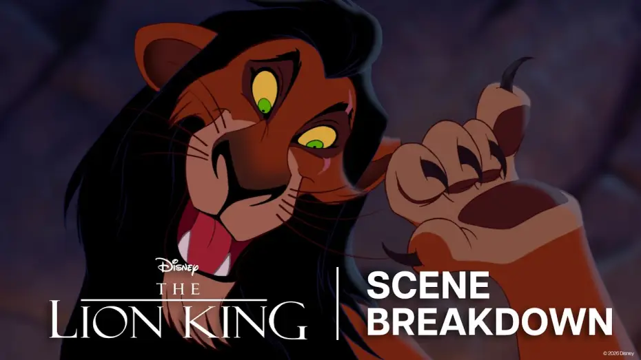 Wideo do filmu Król Lew — Scar Character Breakdown - Notes on a Scene