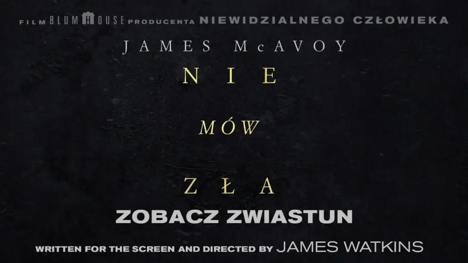 Wideo do filmu Nie mów zła — Zwiastun
