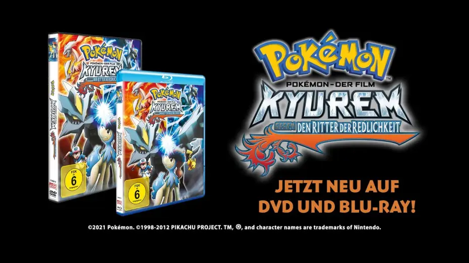 Wideo do filmu Pokémon: Kyurem kontra Miecz Sprawiedliwości — Pokémon 15 - Der Film: Kyurem gegen den Ritter der Redlichkeit - Trailer [HD] Deutsch / German