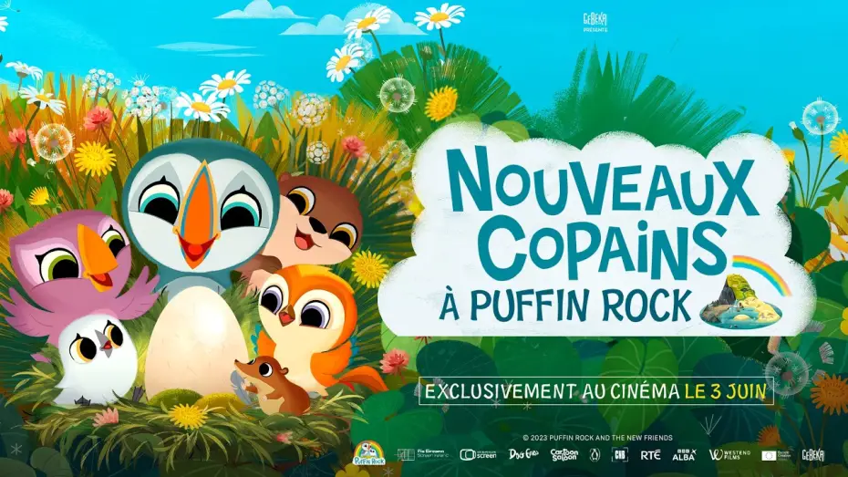 Wideo do filmu Wyspa Puffinów. Nowi przyjaciele — Nouveaux Copains à Puffin Rock | Bande Annonce Officielle