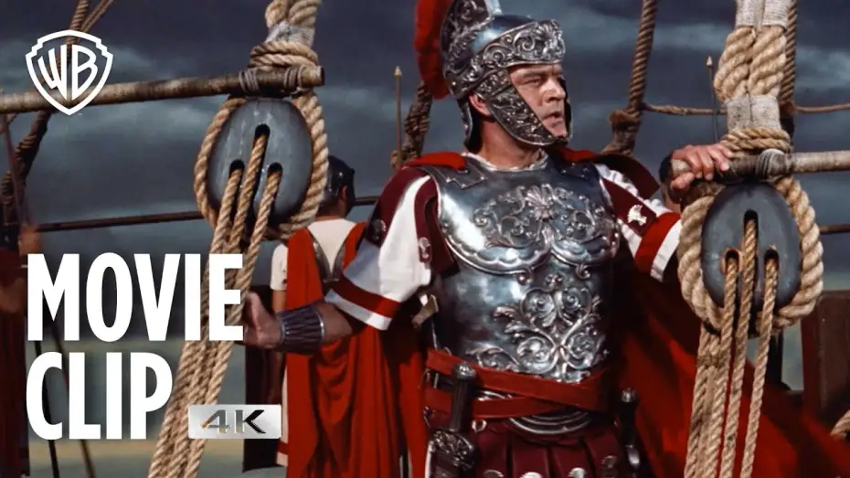 Wideo do filmu Ben Hur — Macedonian Pirates Attack the Roman Fleet - Movie Clip