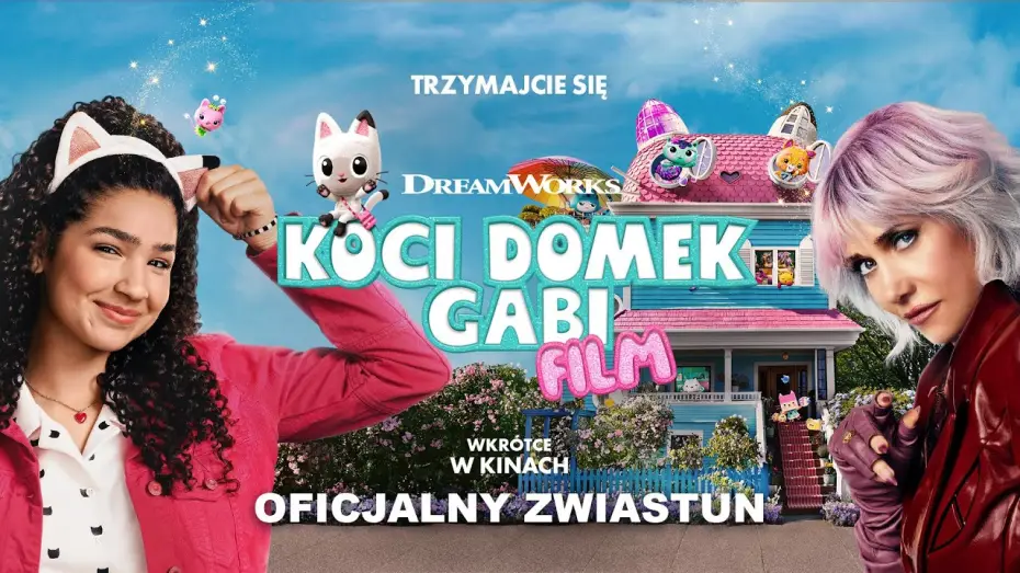 Wideo do filmu Koci domek Gabi: Film — Oficialny zwiastun