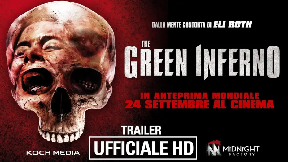 Wideo do filmu The Green Inferno — The Green Inferno - Trailer ITA - Ufficiale - HD
