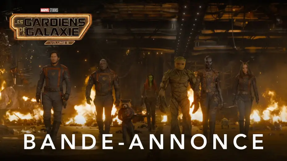 Wideo do filmu Strażnicy Galaktyki: Volume 3 — Bande-annonce officielle [VOST]