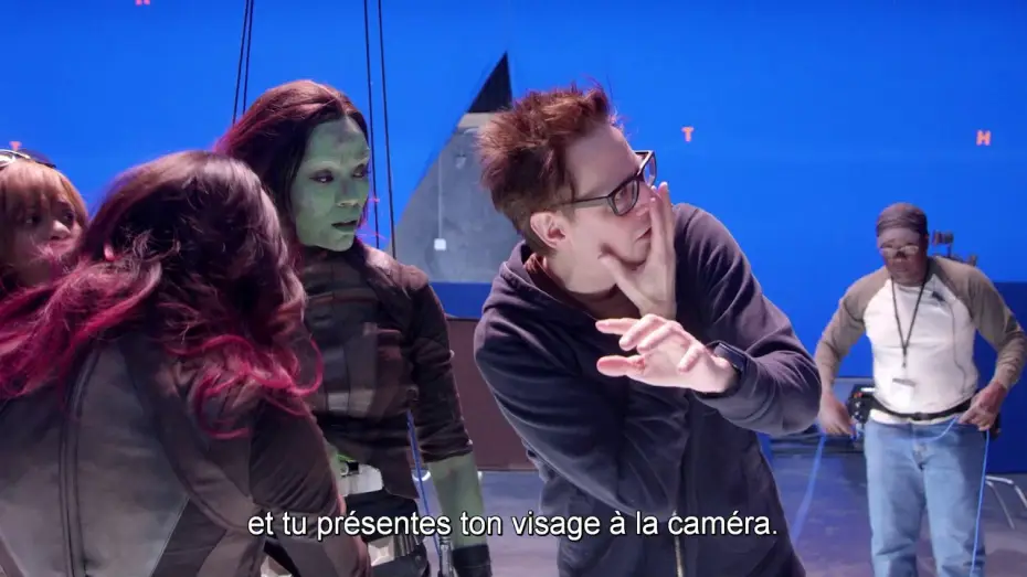 Wideo do filmu Strażnicy Galaktyki vol. 2 — Les Gardiens de la Galaxie Vol.2 - Bonus : Dans la peau du réalisateur