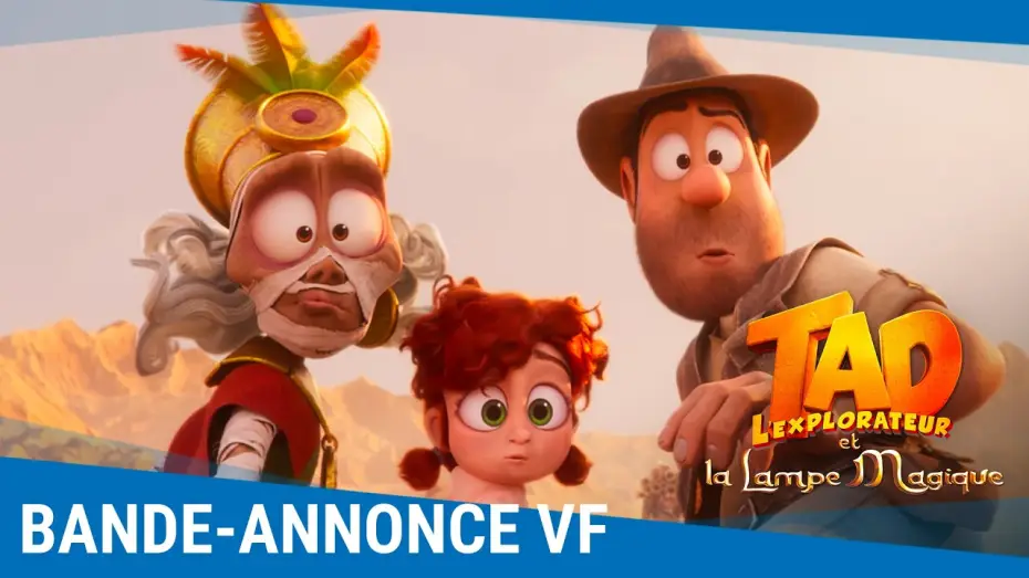 Wideo do filmu Tadeo Jones y La Lámpara Maravillosa — Tad l'explorateur et la lampe magique - Bande-annonce VF [Au cinéma le 26 août]