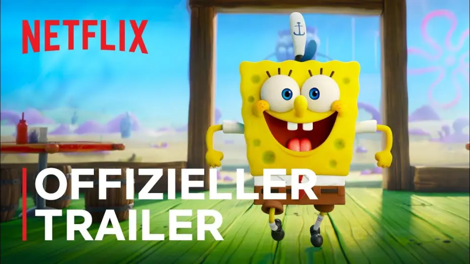 Wideo do filmu SpongeBob Film: Na ratunek — SpongeBob Schwammkopf: Eine schwammtastische Rettung | Offizieller Trailer | Netflix