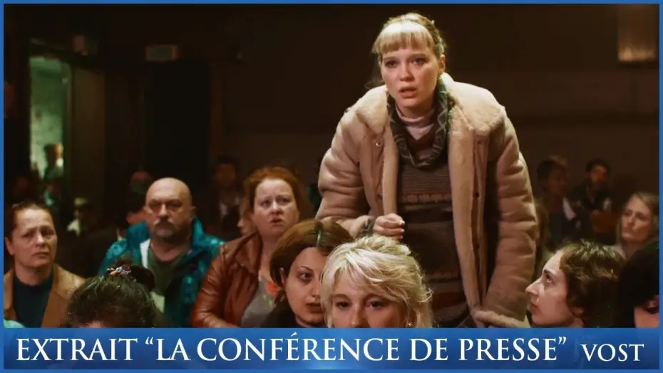 Wideo do filmu Kursk — KURSK - Extrait “La conférence de presse” VOST