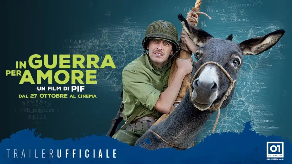 Wideo do filmu Ciao Italia! — IN GUERRA PER AMORE (2016) di Pif - Trailer Ufficiale HD