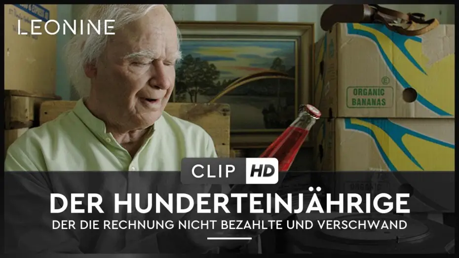 Wideo do filmu Stujednolatek, który nie zapłacił rachunku i zniknął — Der Hunderteinjährige, der die Rechnung nicht bezahlte und verschwand I Clip | Start: 16.03.2017
