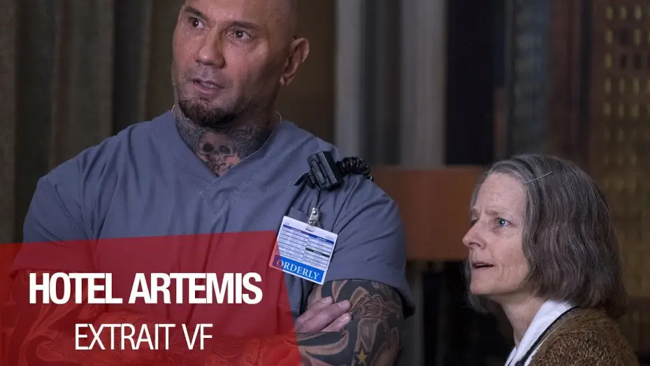 Wideo do filmu Hotel Artemis — HOTEL ARTEMIS - Extrait "Vérifiez votre adhésion" VF