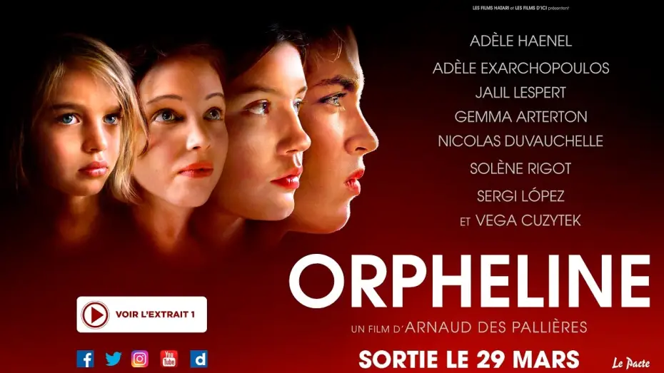 Wideo do filmu Sierota — ORPHELINE d'Arnaud des Pallières - Extrait 1