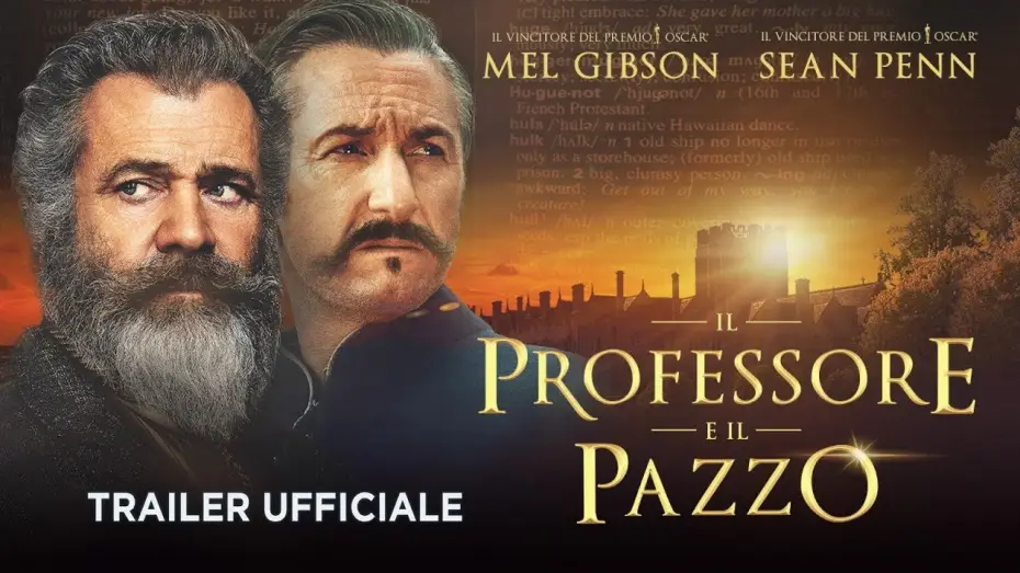 Wideo do filmu Profesor i szaleniec — Il professore e il pazzo (Mel Gibson, Sean Penn) - Trailer italiano ufficiale [HD]