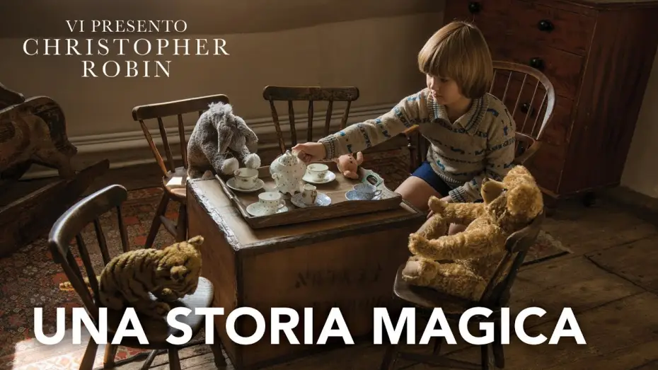 Wideo do filmu Żegnaj Christopher Robin — Vi presento Christopher Robin | Una storia magica Spot HD | Fox Searchlight 2018