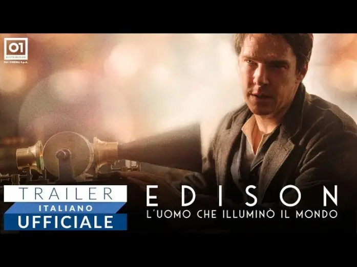 Wideo do filmu Wojna o prąd — EDISON - L'uomo che illuminò il mondo (2019) | Trailer Italiano Ufficiale HD