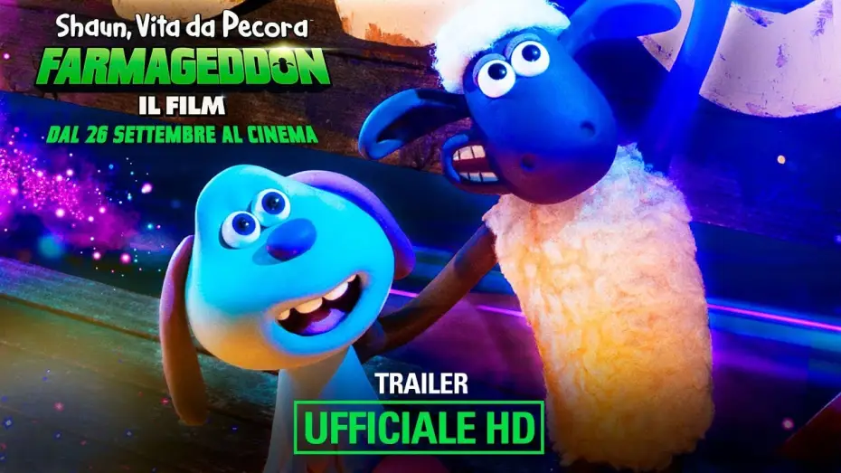 Wideo do filmu Baranek Shaun Film. Farmageddon — Shaun, Vita da Pecora: Farmageddon - Il Film - Trailer Ufficiale Italiano | HD