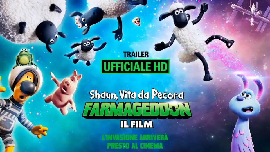 Wideo do filmu Baranek Shaun Film. Farmageddon — Shaun, Vita da Pecora: Farmageddon - Il Film - Primo Trailer Ufficiale Italiano