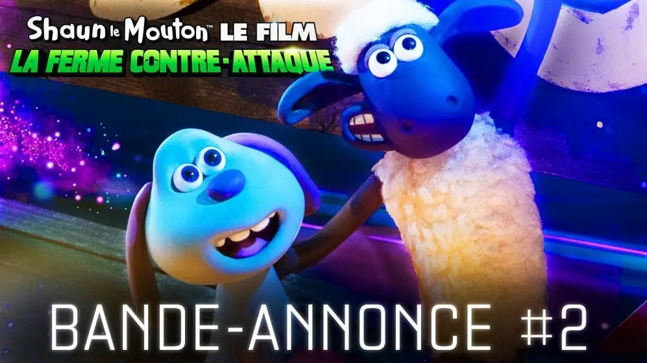 Wideo do filmu Baranek Shaun Film. Farmageddon — SHAUN LE MOUTON LE FILM : LA FERME CONTRE-ATTAQUE - Bande Annonce #2 [VF]
