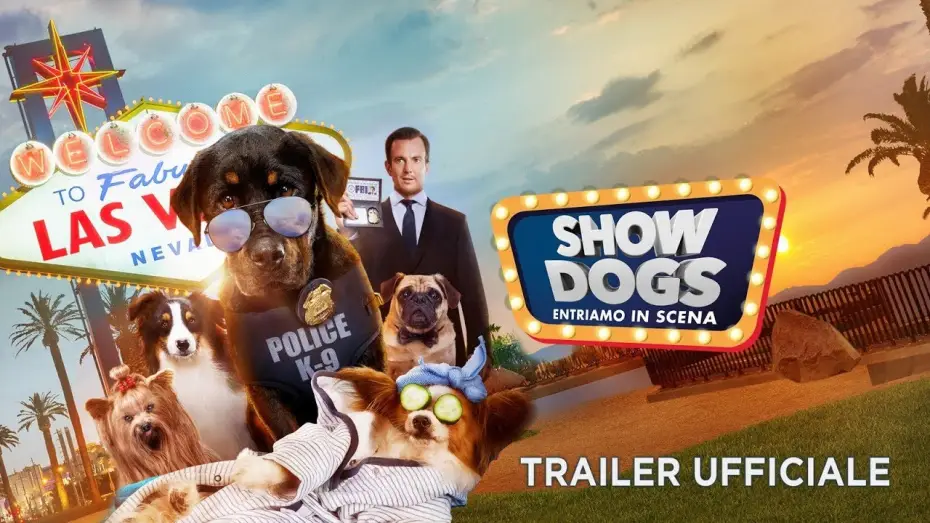Wideo do filmu Wyszczekani — Show Dogs - Entriamo in scena. Trailer italiano ufficiale [HD]