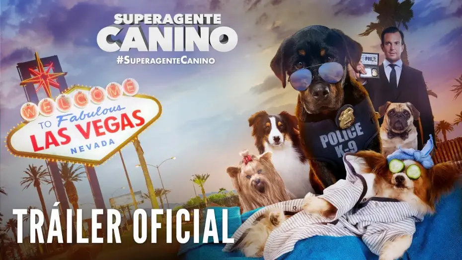 Wideo do filmu Wyszczekani — SUPERAGENTE CANINO. Tráiler Oficial HD en español. En cines 22 de junio.