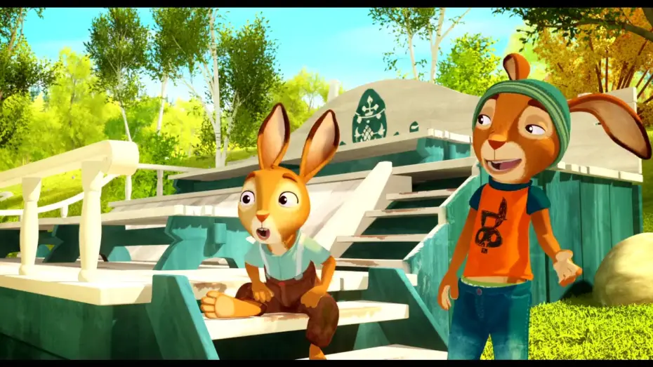Wideo do filmu Zając Max ratuje Wielkanoc — RABBIT SCHOOL   I guardiani dell'uovo d'oro  Trailer