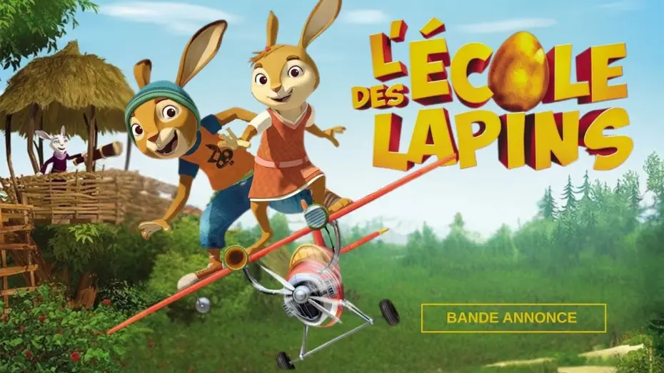 Wideo do filmu Zając Max ratuje Wielkanoc — Bande Annonce l'école des lapins