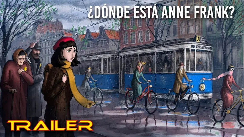 Wideo do filmu Gdzie jest Anne Frank — ¿Dónde está Anne Frank? - Trailer español