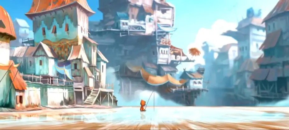 Wideo do filmu Après la pluie — Après la pluie (After the rain) - Animation Short Film 2008 - GOBELINS