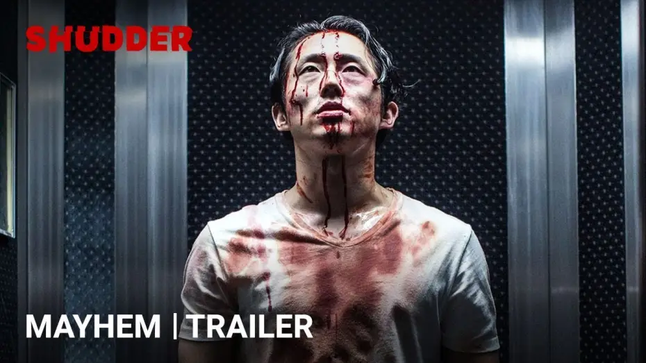 Wideo do filmu Korpo — MAYHEM - Official Trailer [HD] | A Shudder Exclusive | Starring Steven Yeun