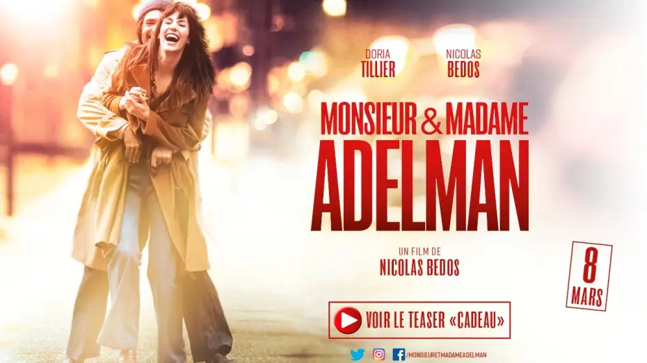 Wideo do filmu Pan i pani Adelman — Teaser "Cadeau" - MONSIEUR & MADAME ADELMAN de Nicolas Bedos