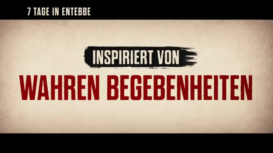 Wideo do filmu Siedem dni — 7 Tage in Entebbe | Clip | Deutsch (2018)