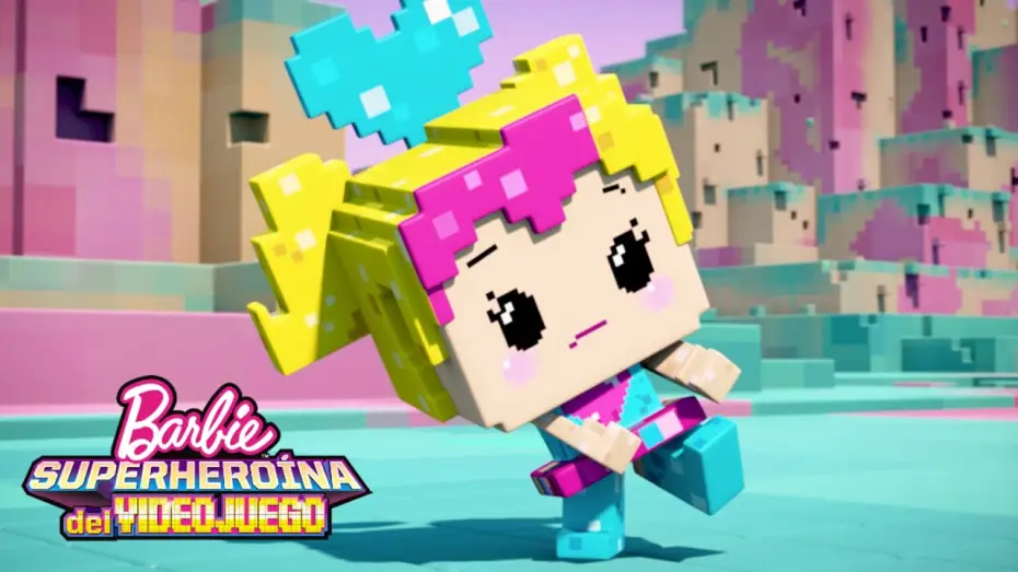 Wideo do filmu Barbie w świecie gier — Tú puedes cambiar el juego | Barbie Superheroína del Videojuego | @Barbie en Español