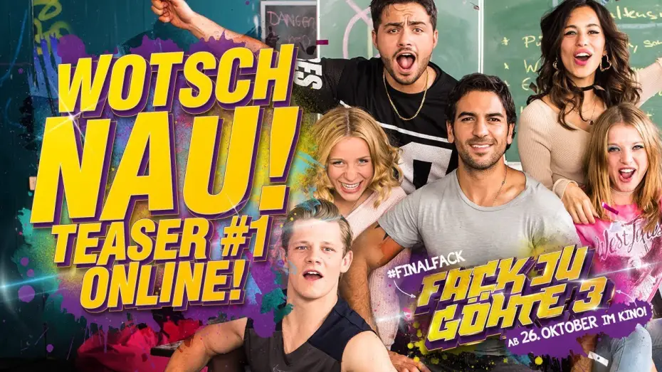 Wideo do filmu Szkolna imprezka 3 — Fack ju Göhte 3 - Teaser (Deutsch)