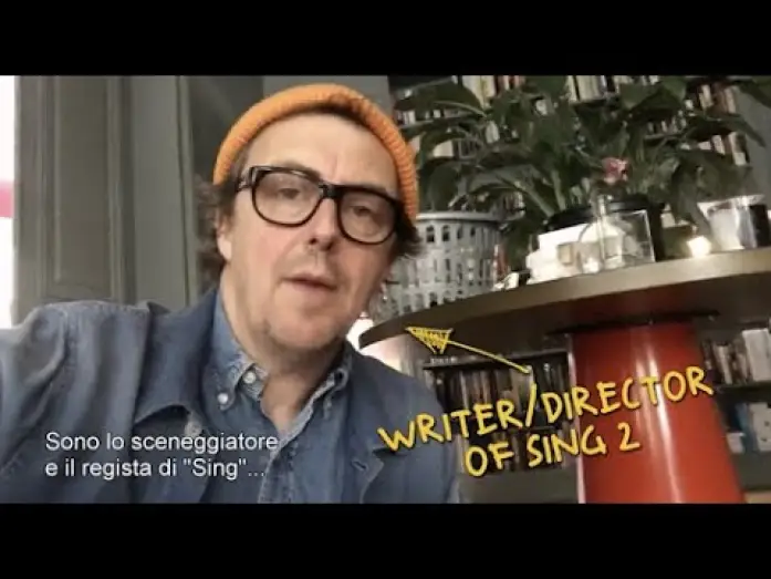 Wideo do filmu Sing 2 — Sing 2 - Featurette - In studio con Garth Jennings