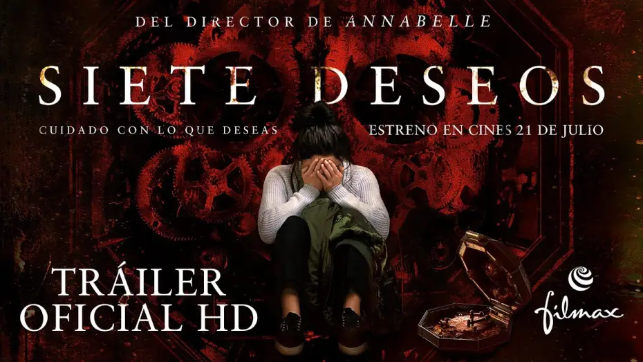 Wideo do filmu Siedem Śmiertelnych Życzeń — SIETE DESEOS. Trailer oficial español. Ya en cines.