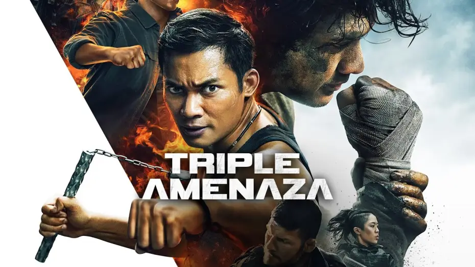 Wideo do filmu Potrójne Zagrożenie — Triple Amenaza - Tráiler Oficial Castellano #1 [FULL HD] - CineUniverso