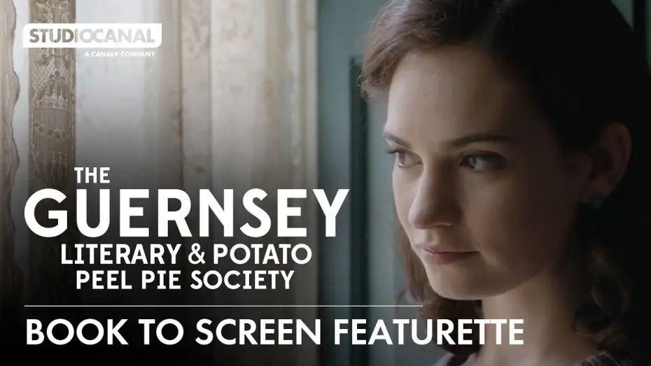 Wideo do filmu Stowarzyszenie miłośników literatury i placka z kartoflanych obierek — Book To Screen Featurette