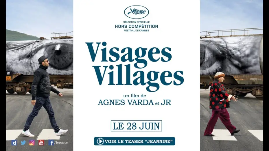 Wideo do filmu Visages Villages — Teaser "Jeannine" - VISAGES, VILLAGES d'Agnès Varda et JR