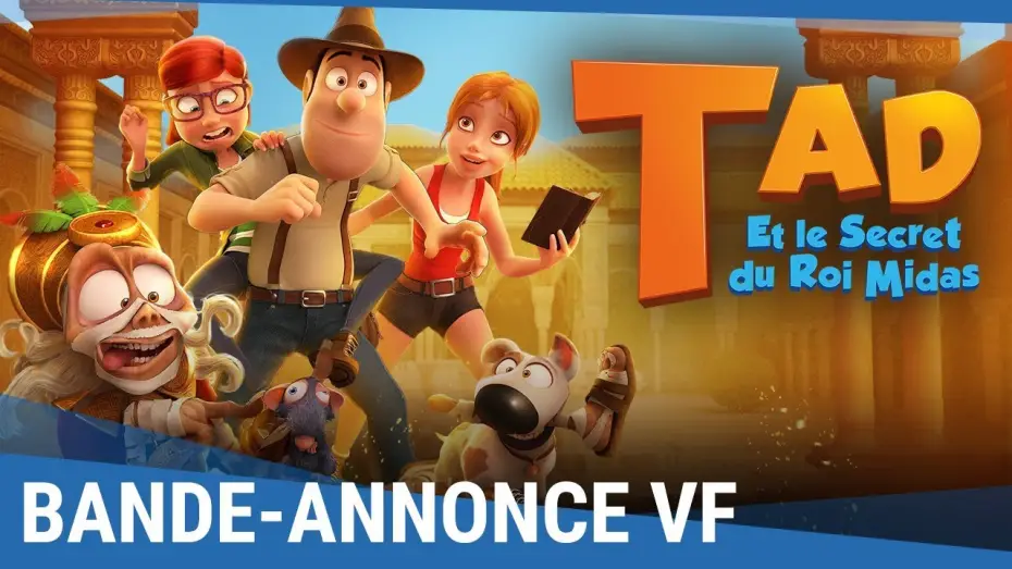 Wideo do filmu Tedi i mapa skarbów — TAD Et le Secret du Roi Midas - Bande Annonce VF
