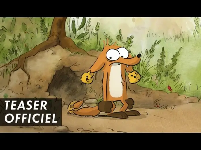 Wideo do filmu Wielki zły lis i inne opowieści — LE GRAND MECHANT RENARD ET AUTRES CONTES – Teaser Officiel (2017)