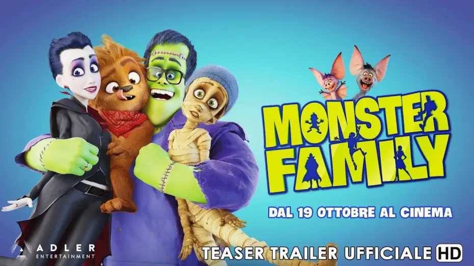 Wideo do filmu Potworna rodzinka — Monster Family | Teaser Trailer Ufficiale Italiano | HD