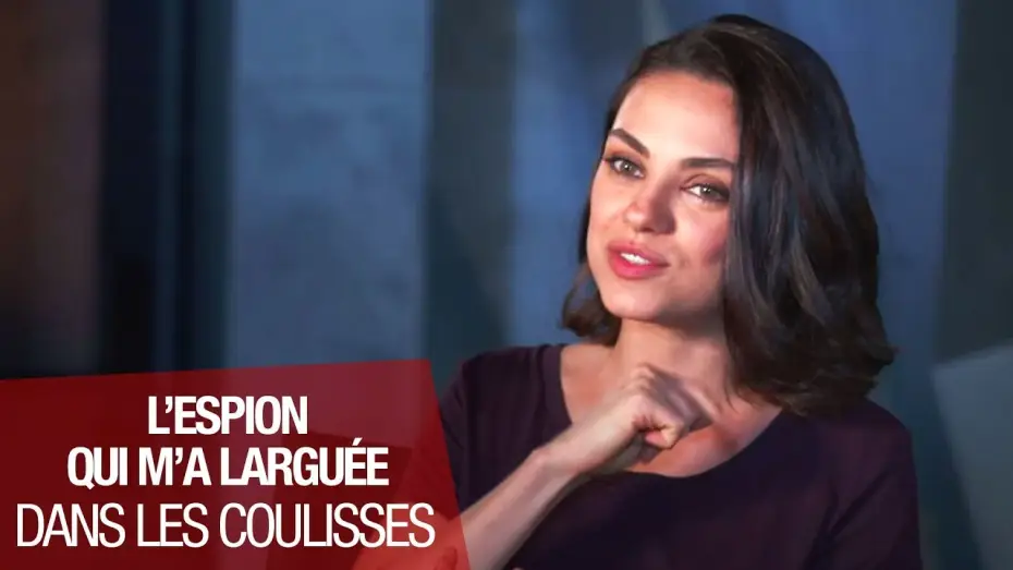 Wideo do filmu Szpieg, który Mnie Rzucił — L'ESPION QUI M'A LARGUEE - Featurette "Le duo Mila Kunis et Kate McKinnon"
