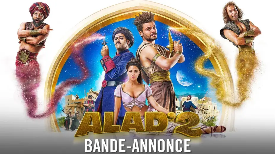 Wideo do filmu Całkowicie nowe przygody Aladyna — ALAD'2 - Bande-annonce officielle HD