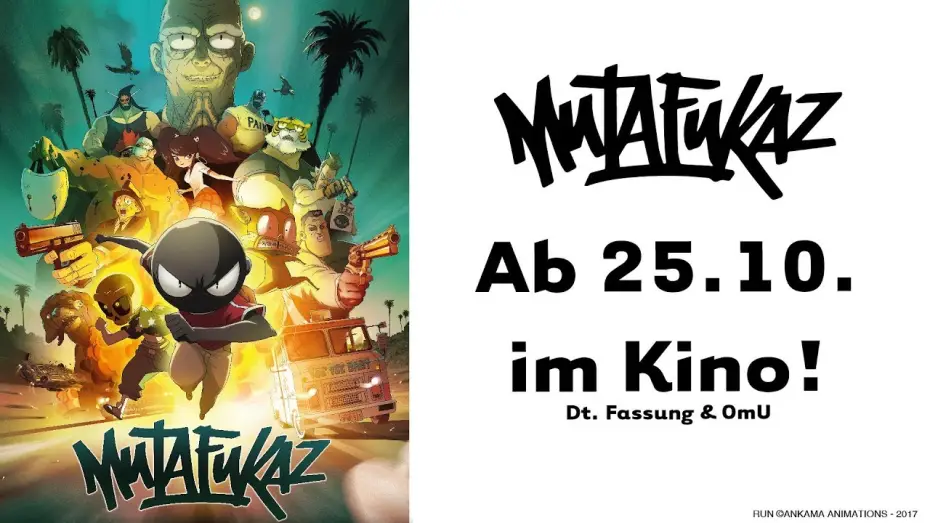 Wideo do filmu Mutafukaz — Mutafukaz - Trailer #01 (Deutsch)